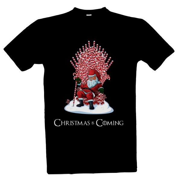Tričko s potlačou Christmas is Coming