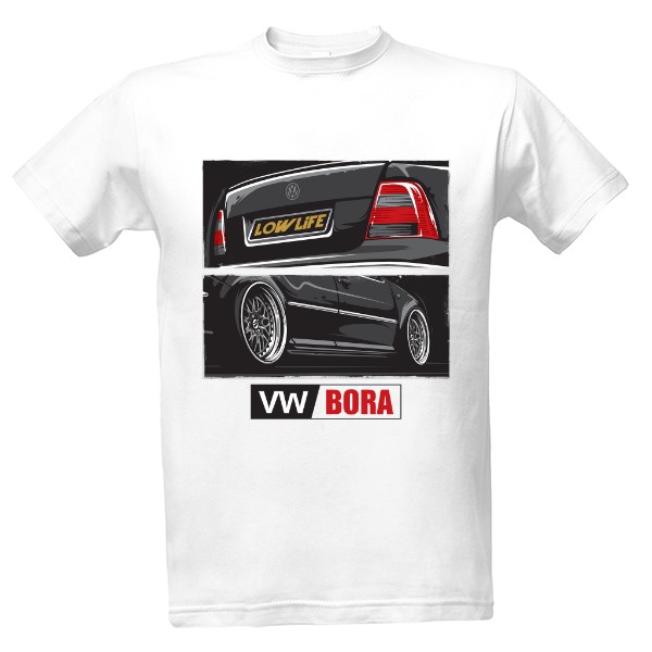 Tričko s potlačou VW Bora MK4